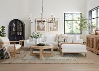 Kento Ivory Accent Chair