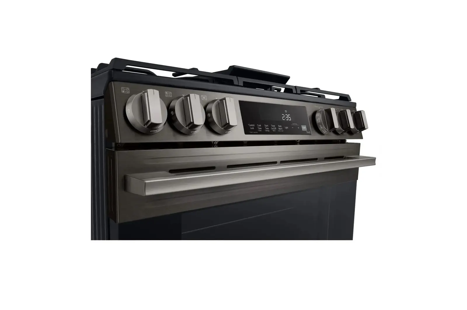 Lg 5833 Series Black Gas Range Lg 5833 Series Black Gas Range