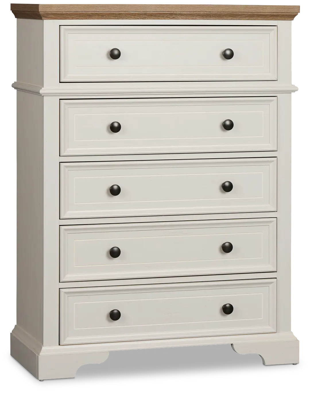 Charlotte Two-tone Drawer Chest Charlotte Two-tone Drawer Chest