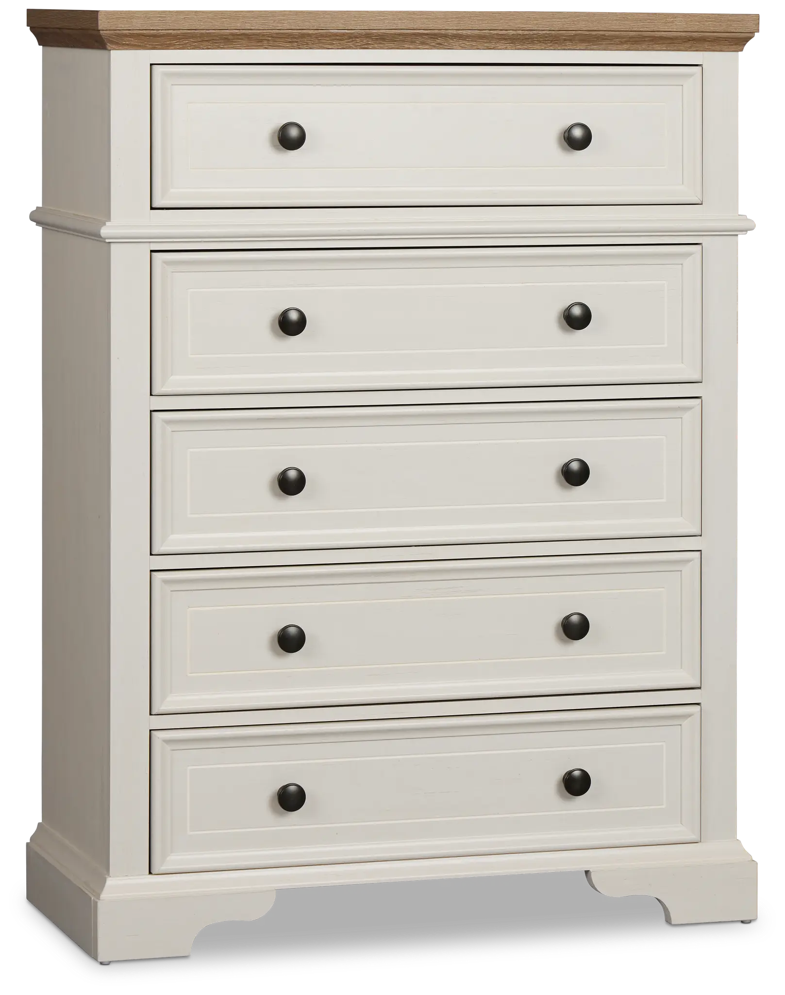Charlotte Two-tone Drawer Chest Charlotte Two-tone Drawer Chest