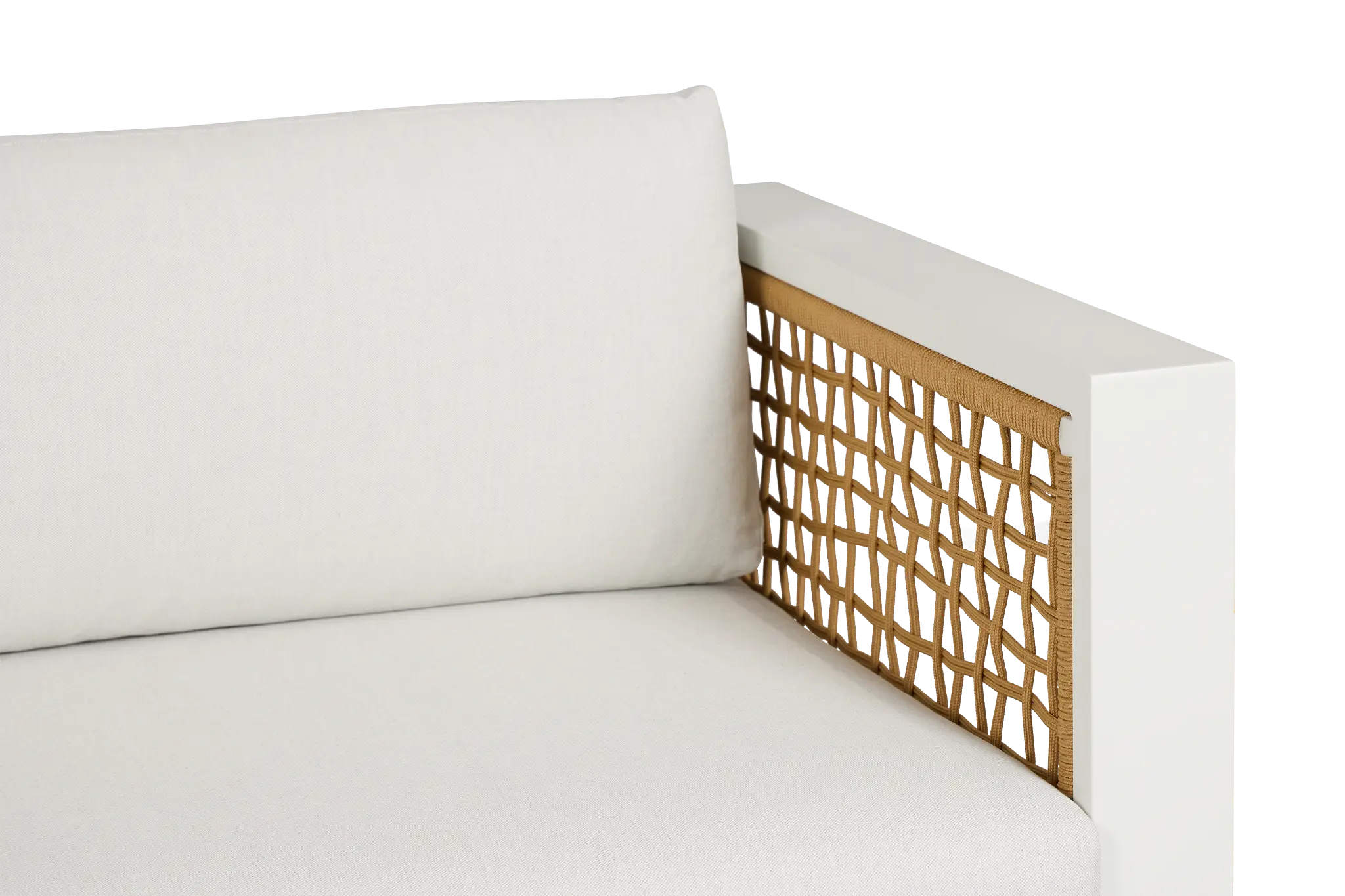 Sunrise White Loveseat Sunrise White Loveseat