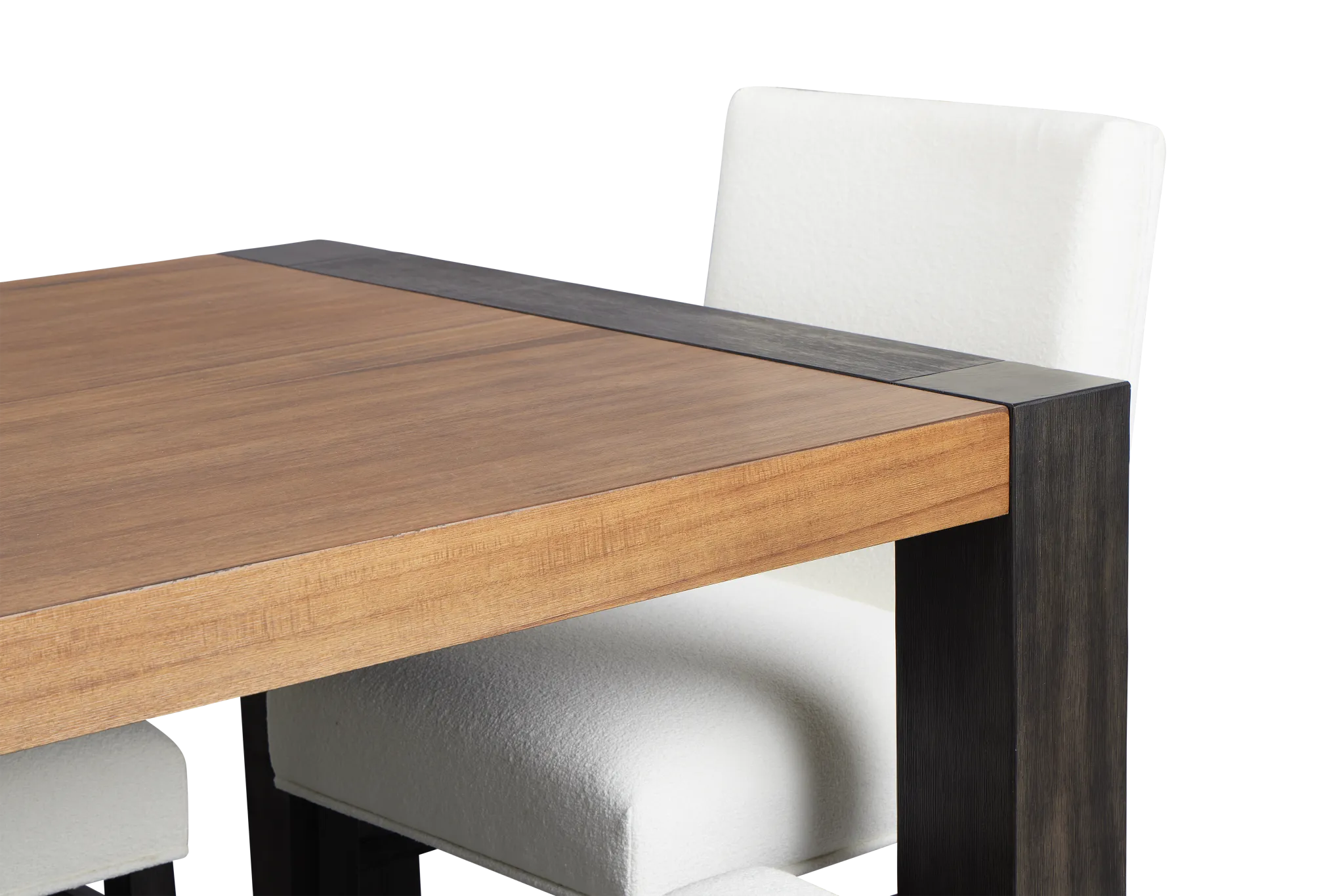 Jackson Two-tone Rectangular Table With 4 Side Chairs & Bench