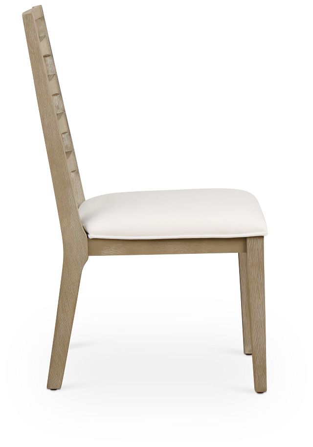 Soho Light Tone Slat Side Chair