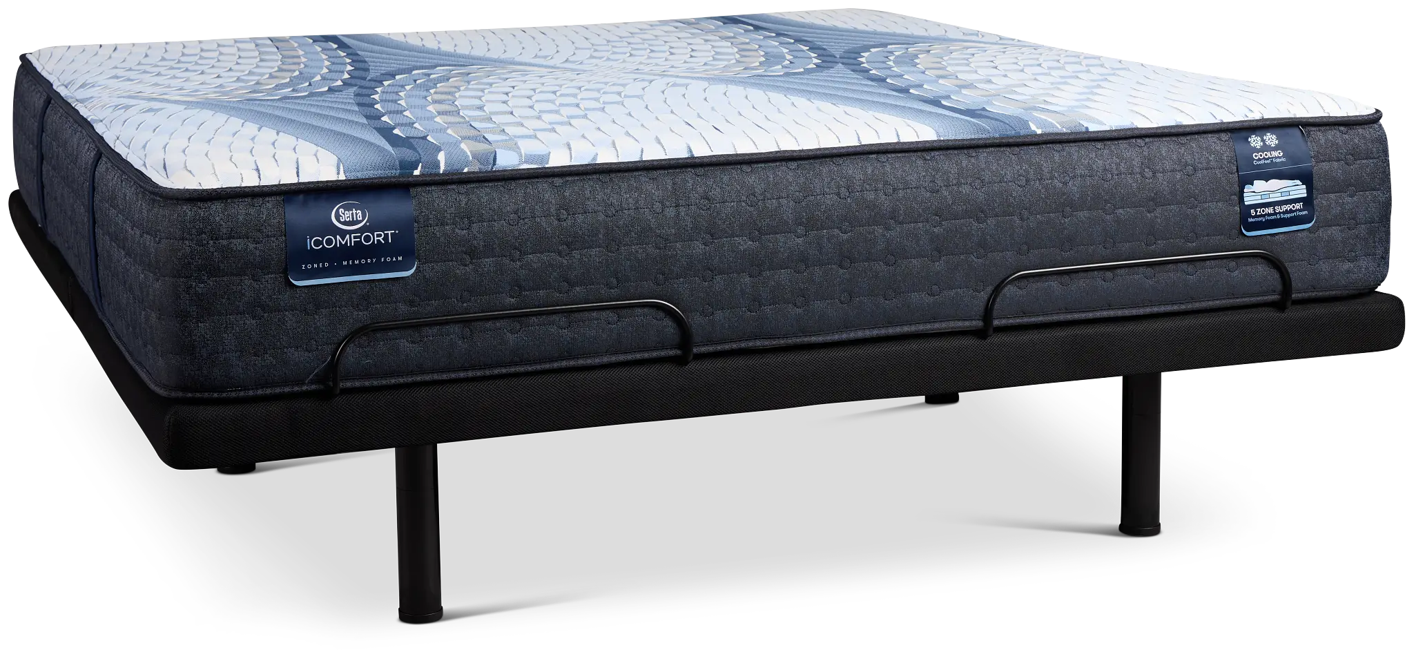Serta Icomfort Iona Medium Plus Adjustable Mattress Set Serta Icomfort Iona Medium Plus Adjustable Mattress Set