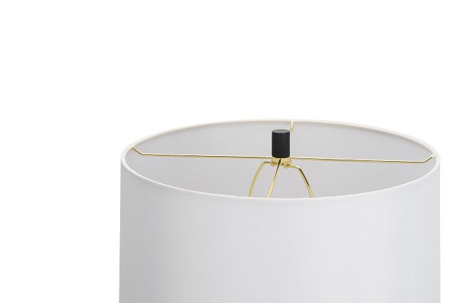 Shana Black Table Lamp