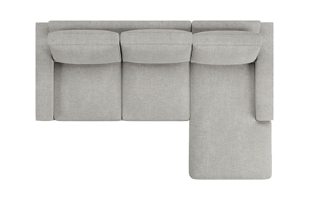 Edgewater Elevation Khaki Right Chaise Sectional