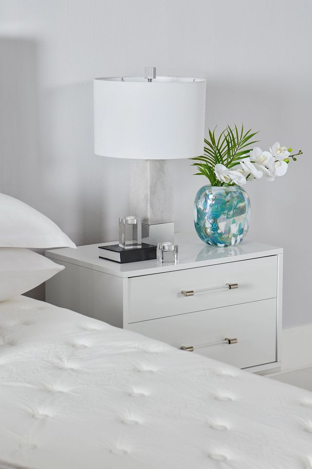 Cortina White Nightstand