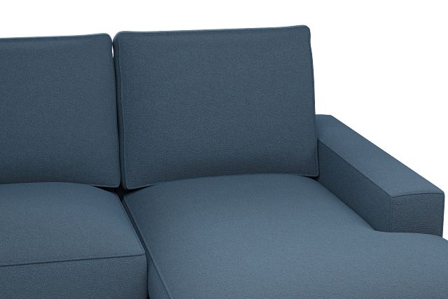 Edgewater Elite Blue Medium Right Chaise Sectional