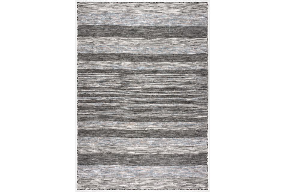 Alloha Multicolored Indoor Outdoor 7x10 Area Rug Home Accents Rugs City Furniture