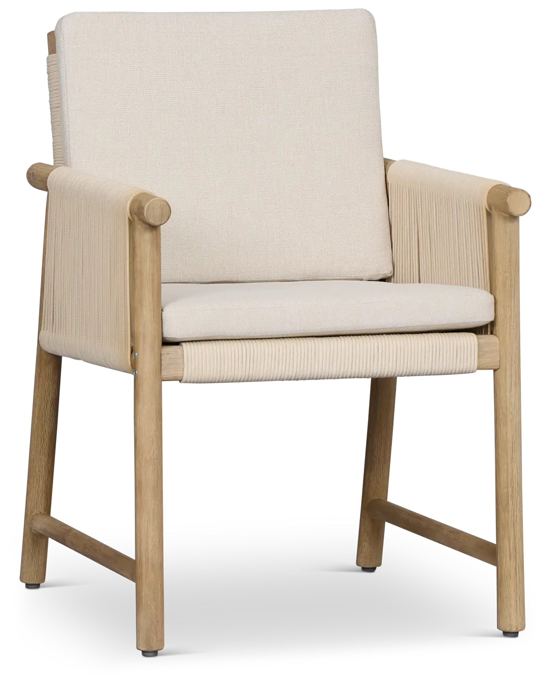 Azure Light Tone Cushioned Arm Chair Azure Light Tone Cushioned Arm Chair