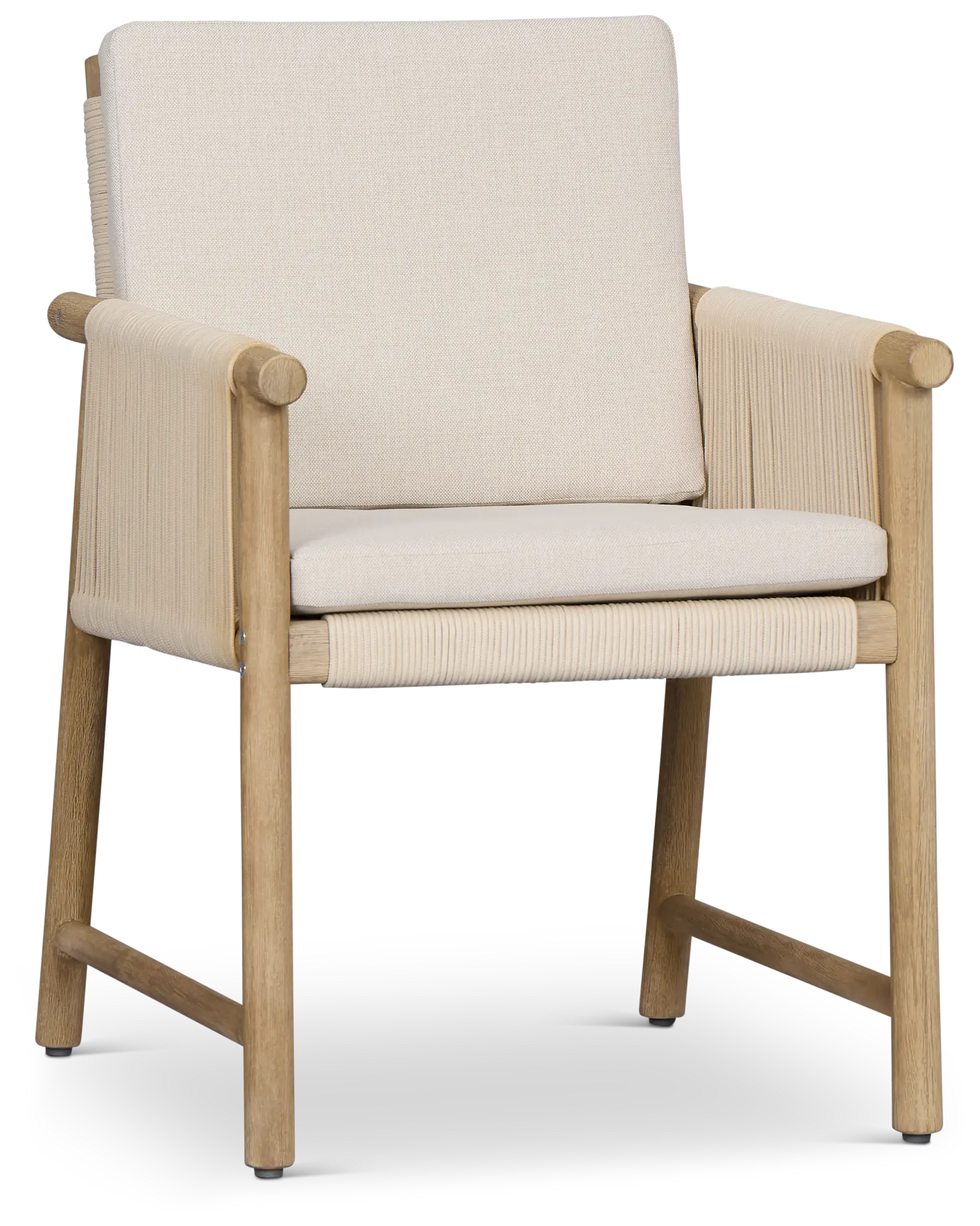 Azure Light Tone Cushioned Arm Chair Azure Light Tone Cushioned Arm Chair