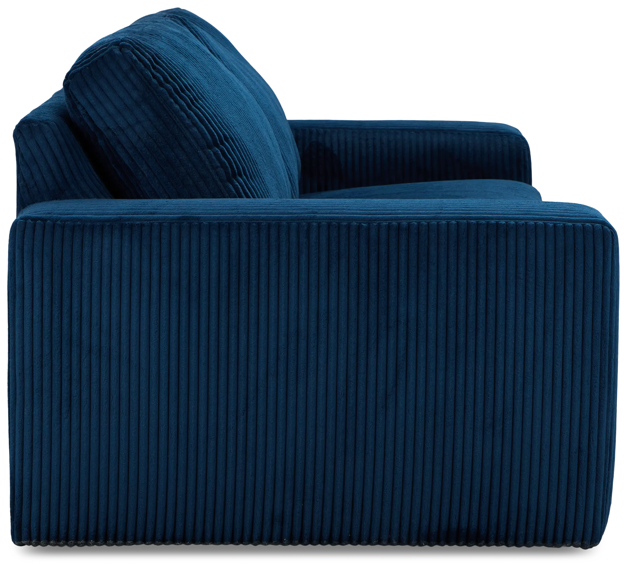 Charlie Dark Blue Fabric Sofa