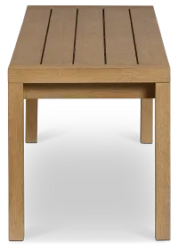 Montecito Mid Tone Dining Bench