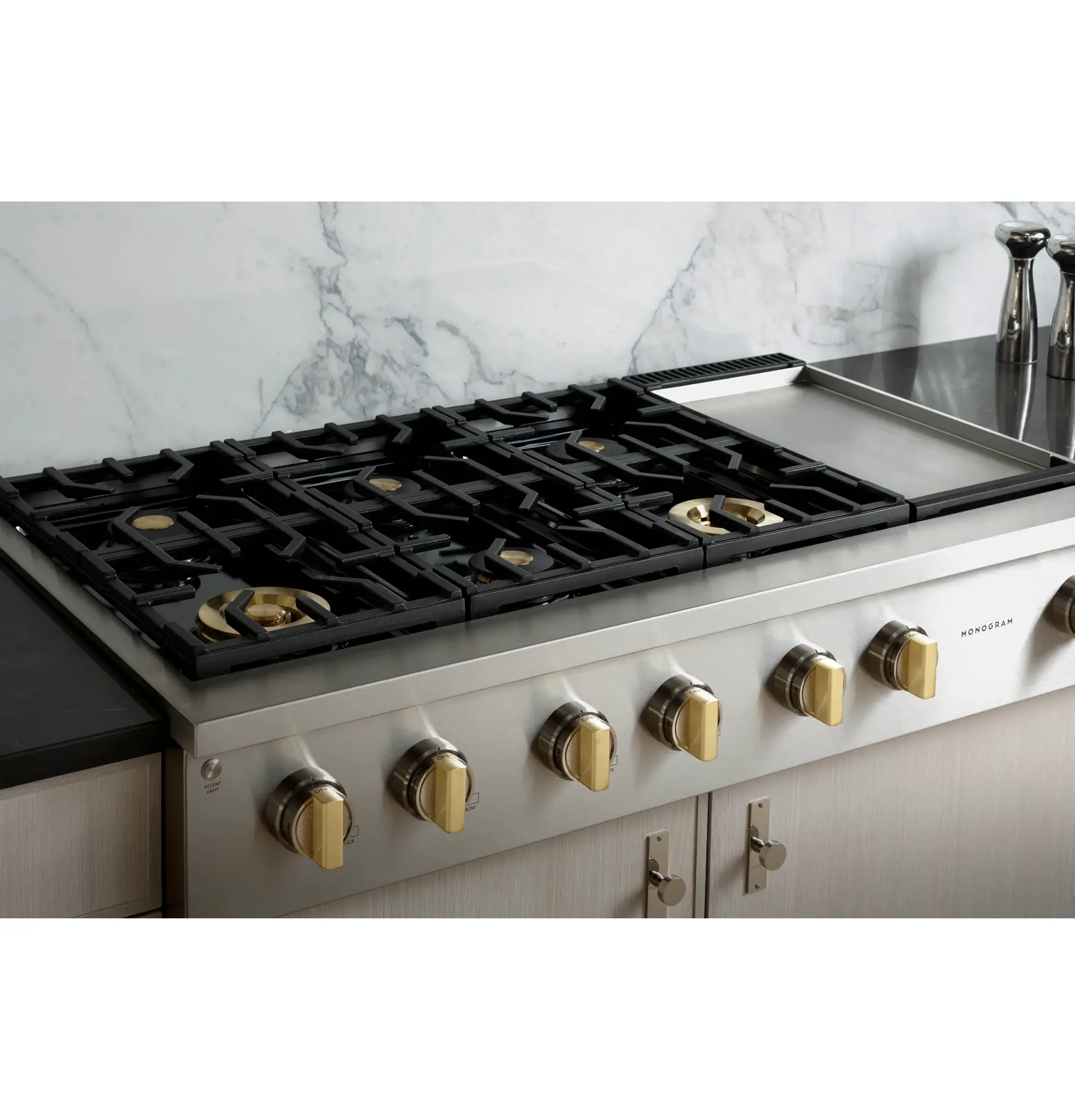 Monogram 486 Series Stainless Steel 48" Gas Cook Top Monogram 486 Series Stainless Steel 48" Gas Cook Top