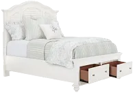 Savannah Ivory Mansion Storage Bed