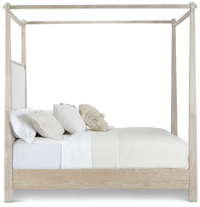 Boca Grande Two-tone Uph Canopy Bed (5)