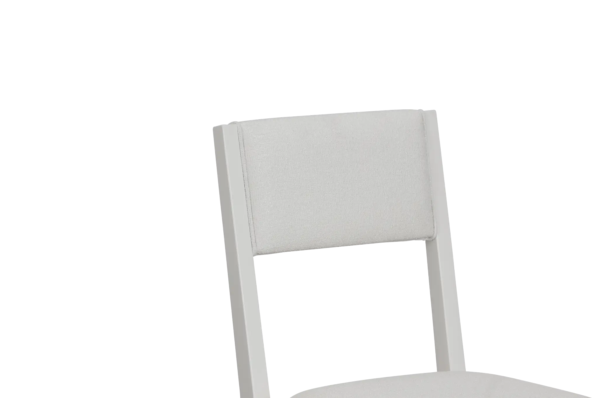 Presley White Upholstered Side Chair Presley White Upholstered Side Chair