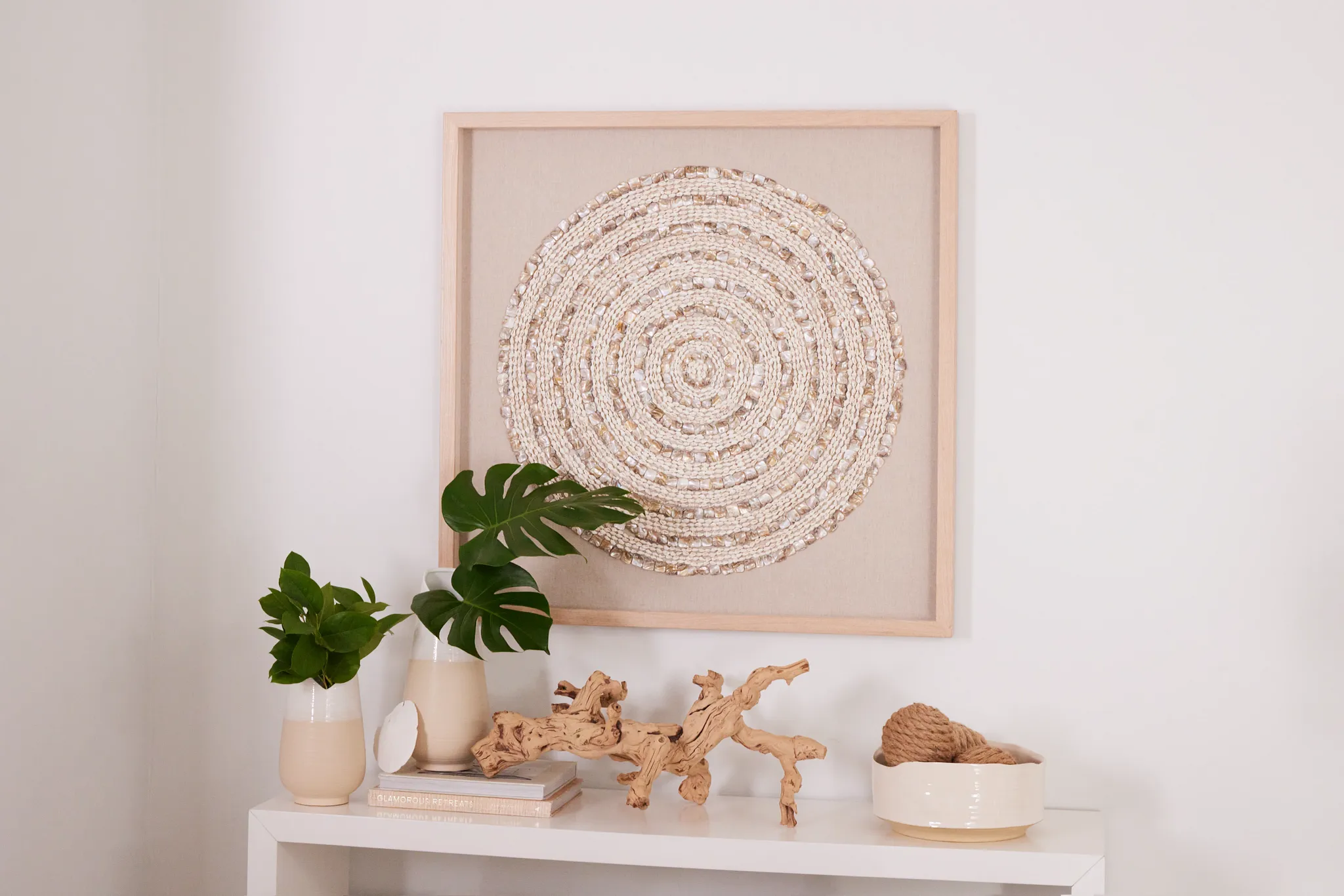 Aidan Gold Framed Wall Art