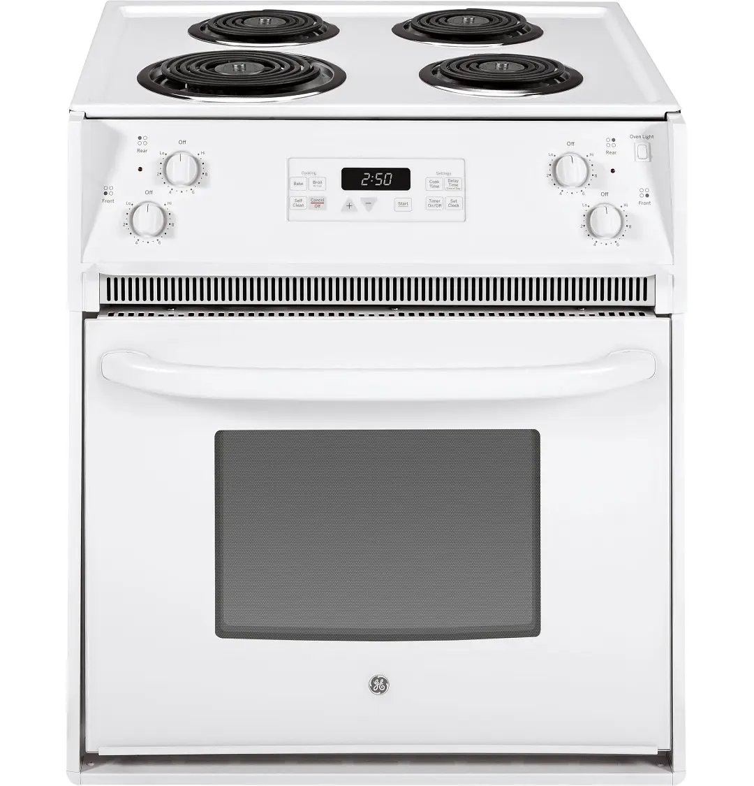 Ge 250 Series White 27" Electric Range Ge 250 Series White 27" Electric Range