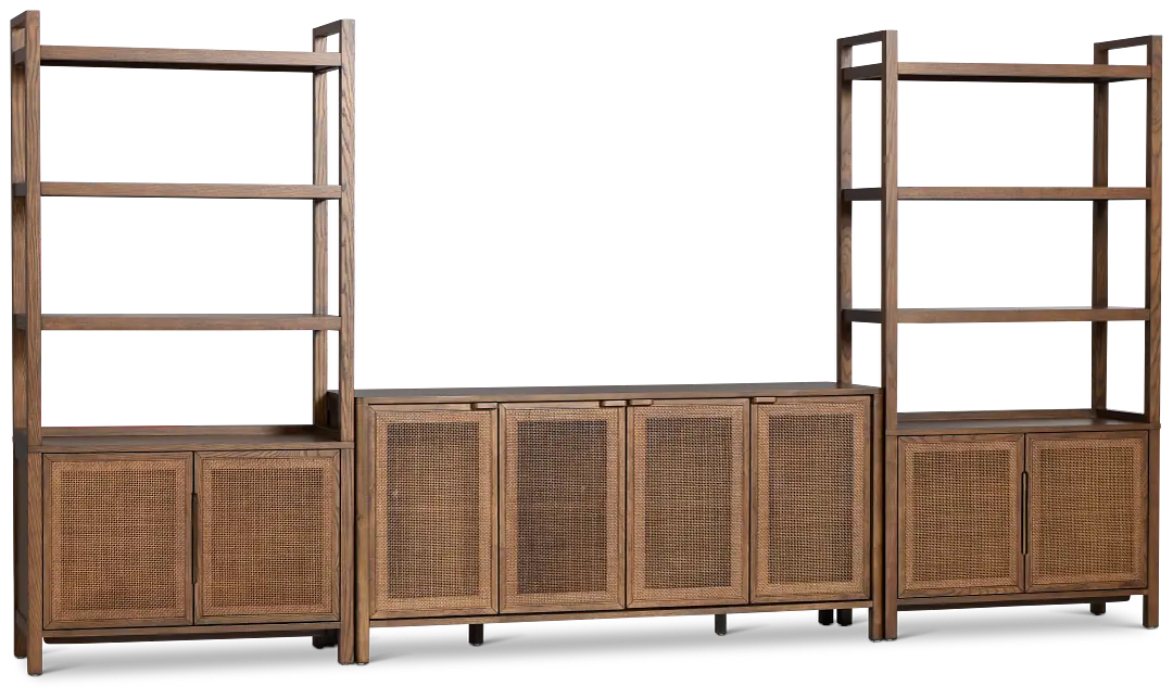 Pacific Mid Tone Entertainment Wall Pacific Mid Tone Entertainment Wall