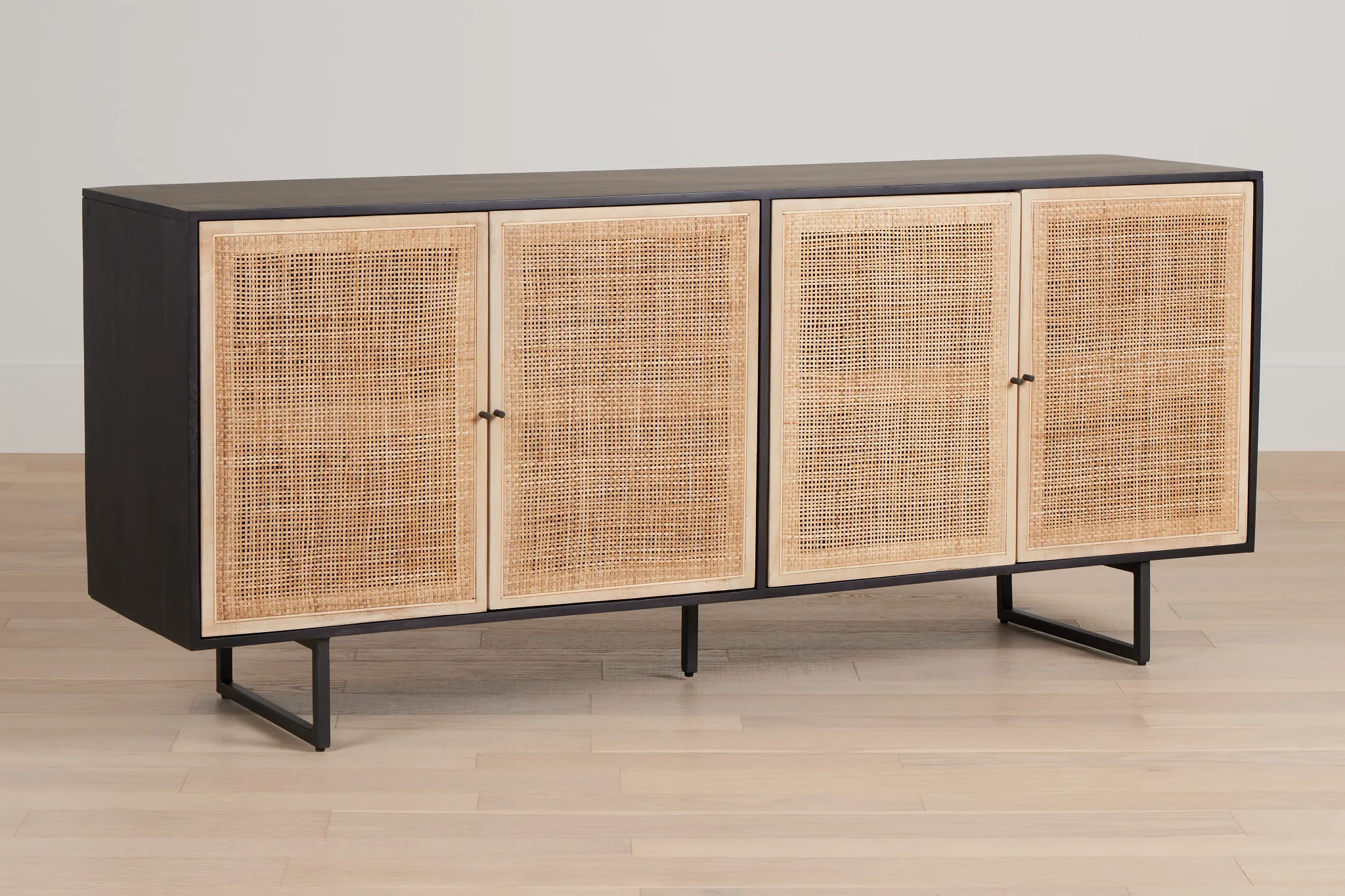 Four Hands Malibu Black Credenza