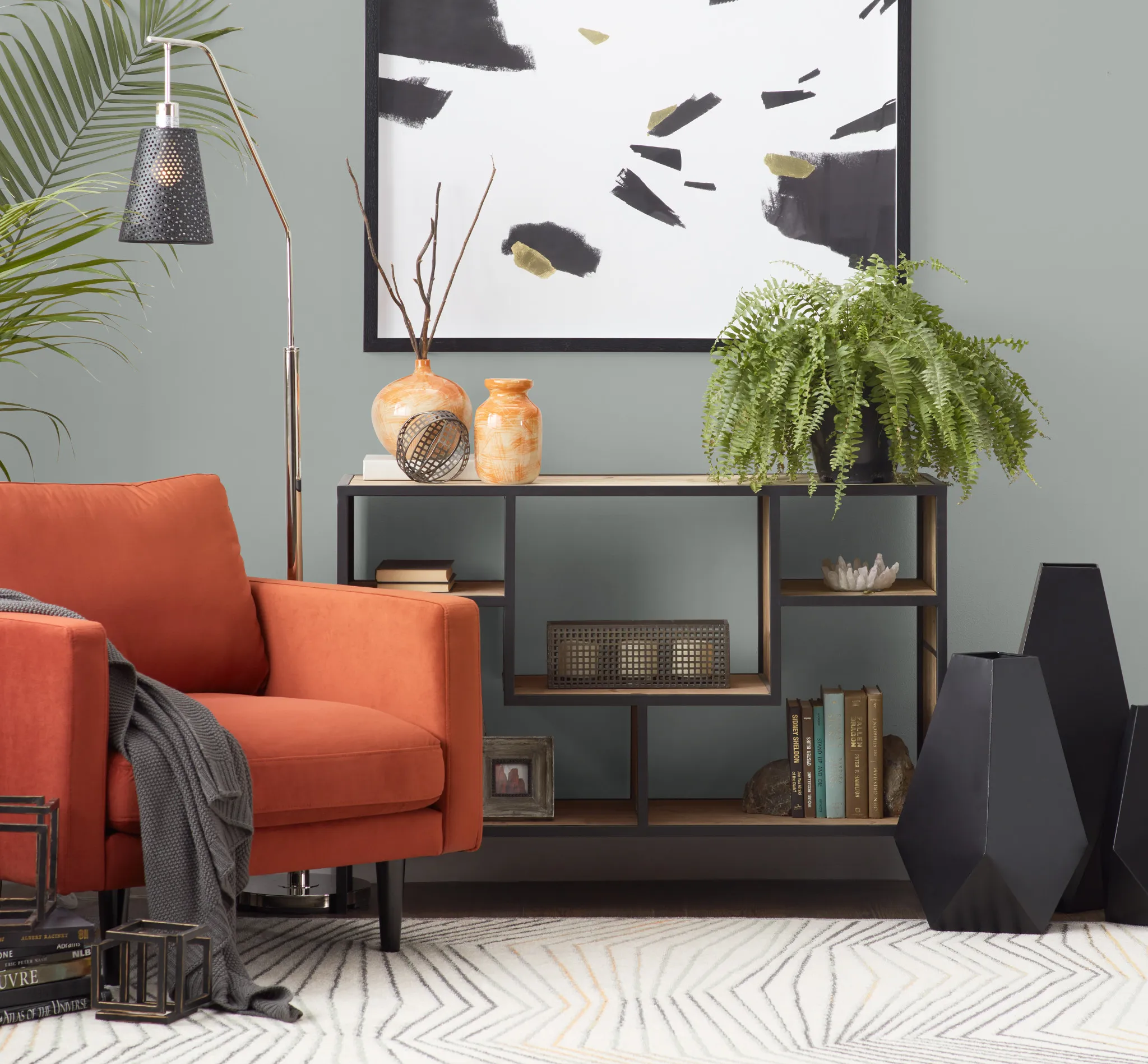 Ziggy Light Tone Bookcase