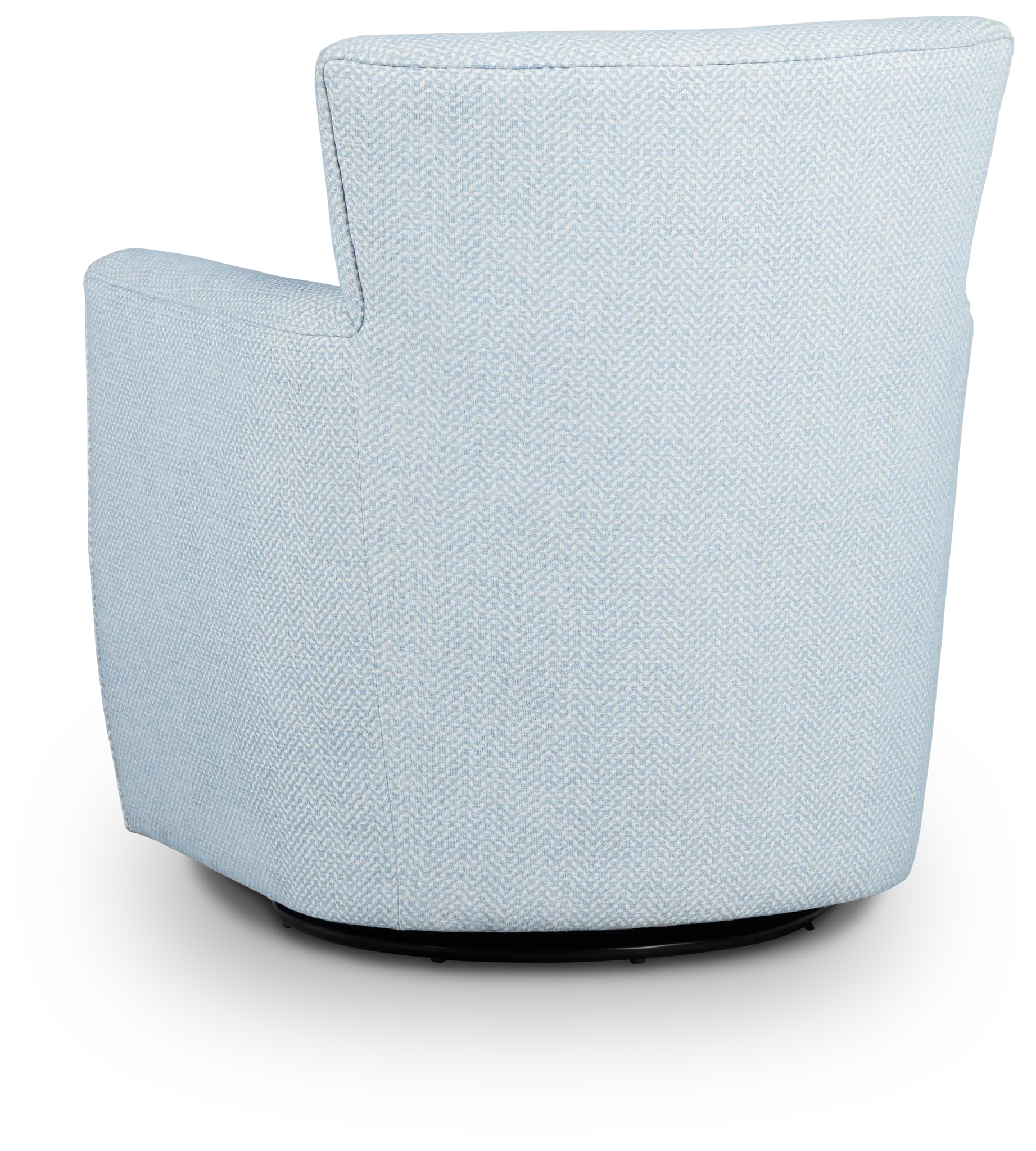 Harley Light Blue Fabric Swivel Accent Chair Harley Light Blue Fabric Swivel Accent Chair