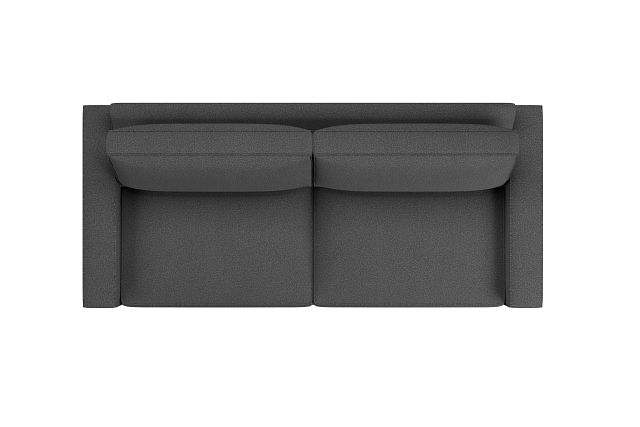 Edgewater Delray Dark Gray 96" Sofa W/ 2 Cushion (7)