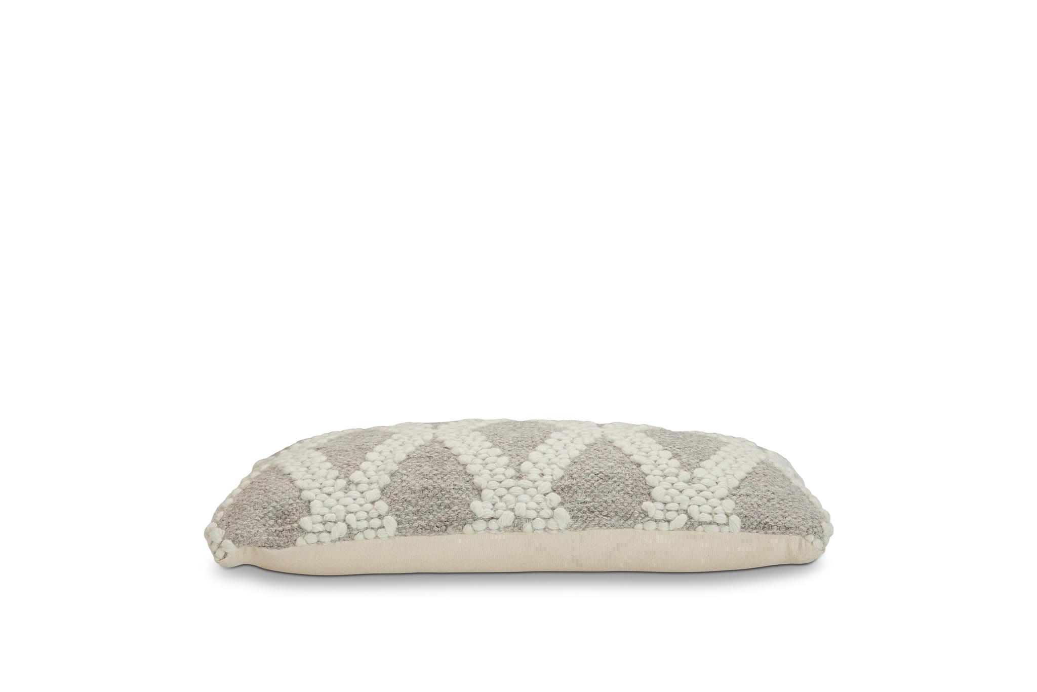 Neela Gray Lumbar Accent Pillow