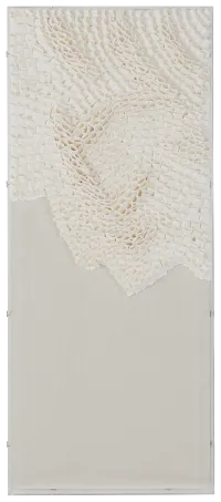 Haddon Beige Shadow Box Framed Wall Art