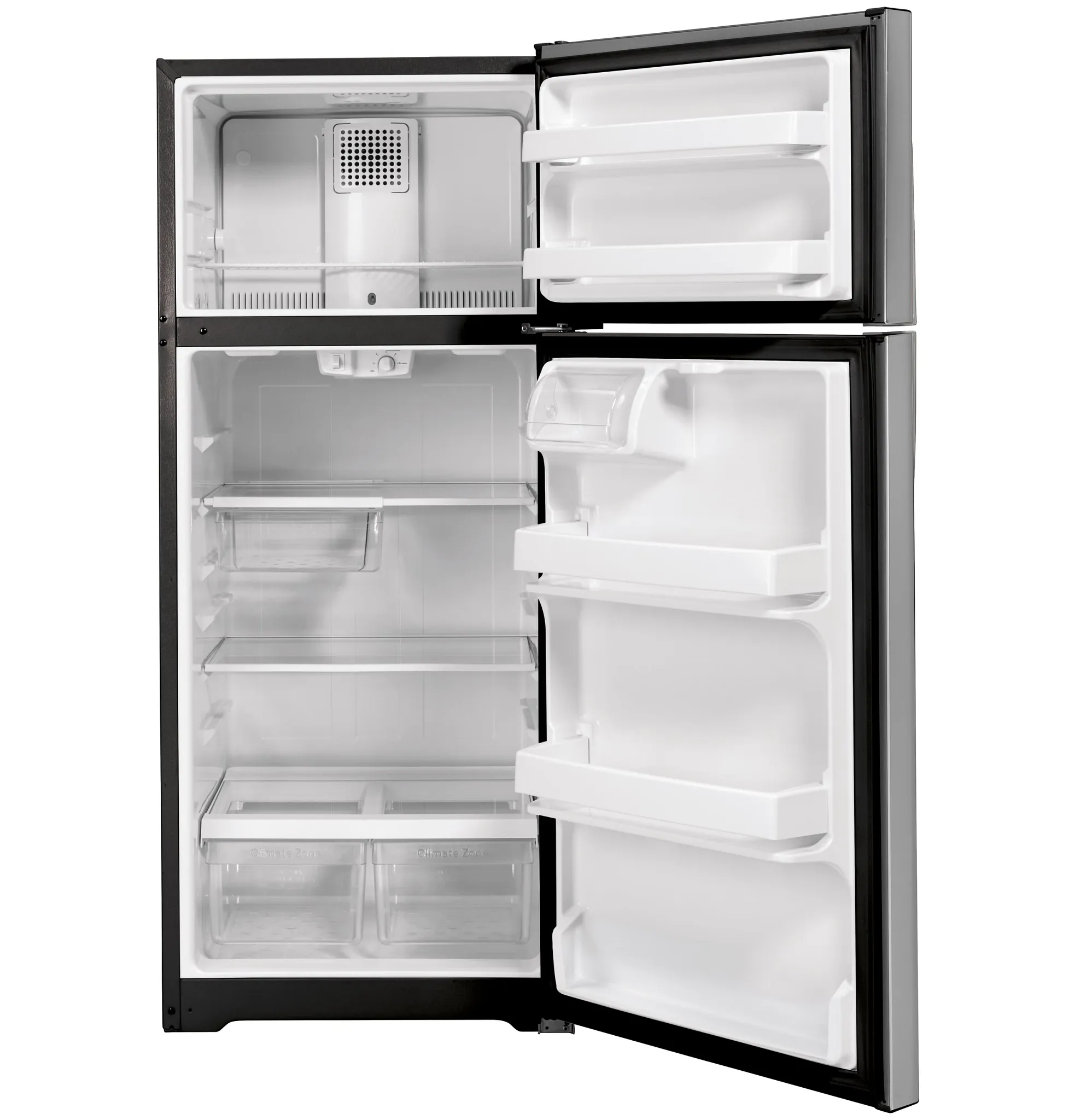 Ge 17 Series Stainless Steel Top Freezer Refrigerator