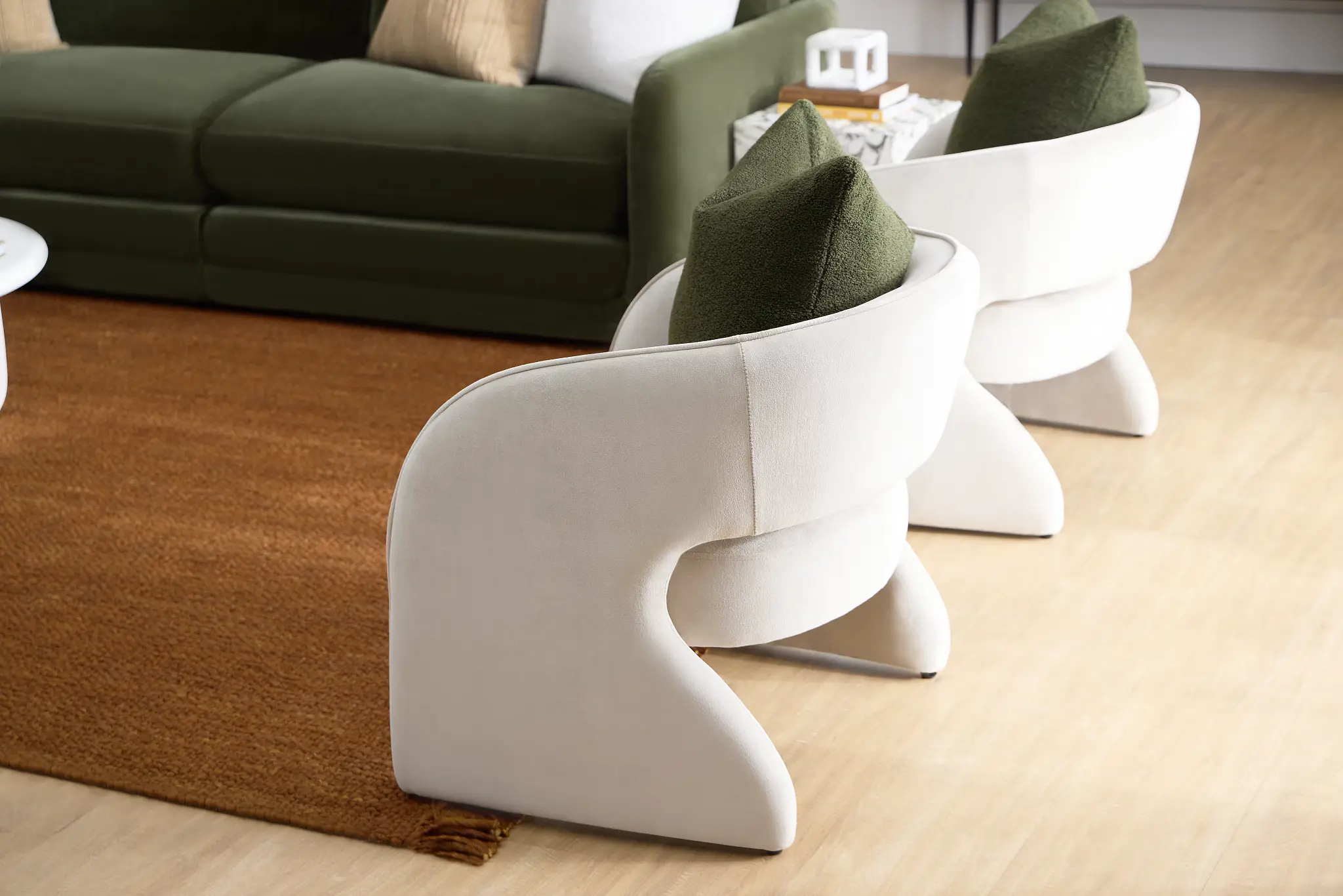 Noel Light Beige Velvet Accent Chair Noel Light Beige Velvet Accent Chair
