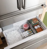 Cafe 36 Series Stainless Steel 36" Bottom Freezer Refrigerator