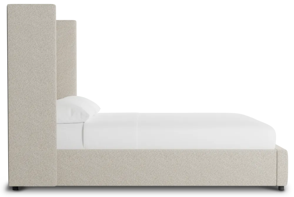 Captiva Gellar Green 60" Upholstered Shelter Bed