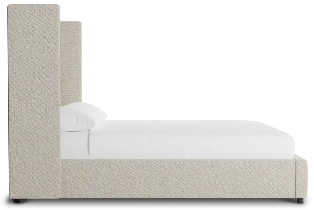 Captiva Gellar Green 60" Upholstered Shelter Bed Captiva Gellar Green 60" Upholstered Shelter Bed