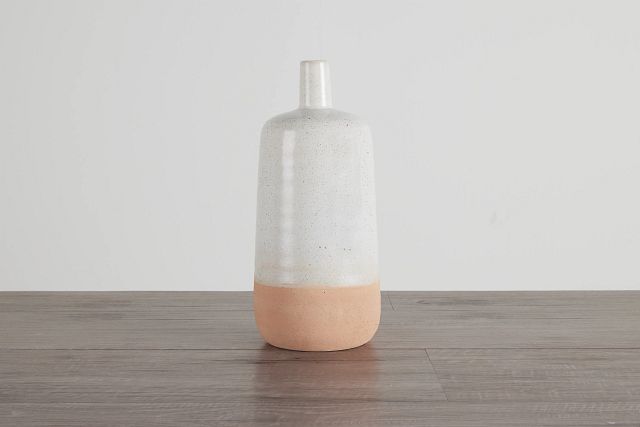 Dion Ivory Medium Vase