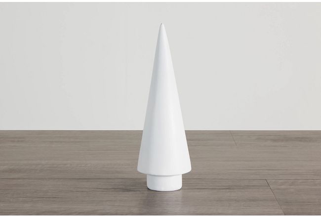 Totem White Small Tabletop Accessory