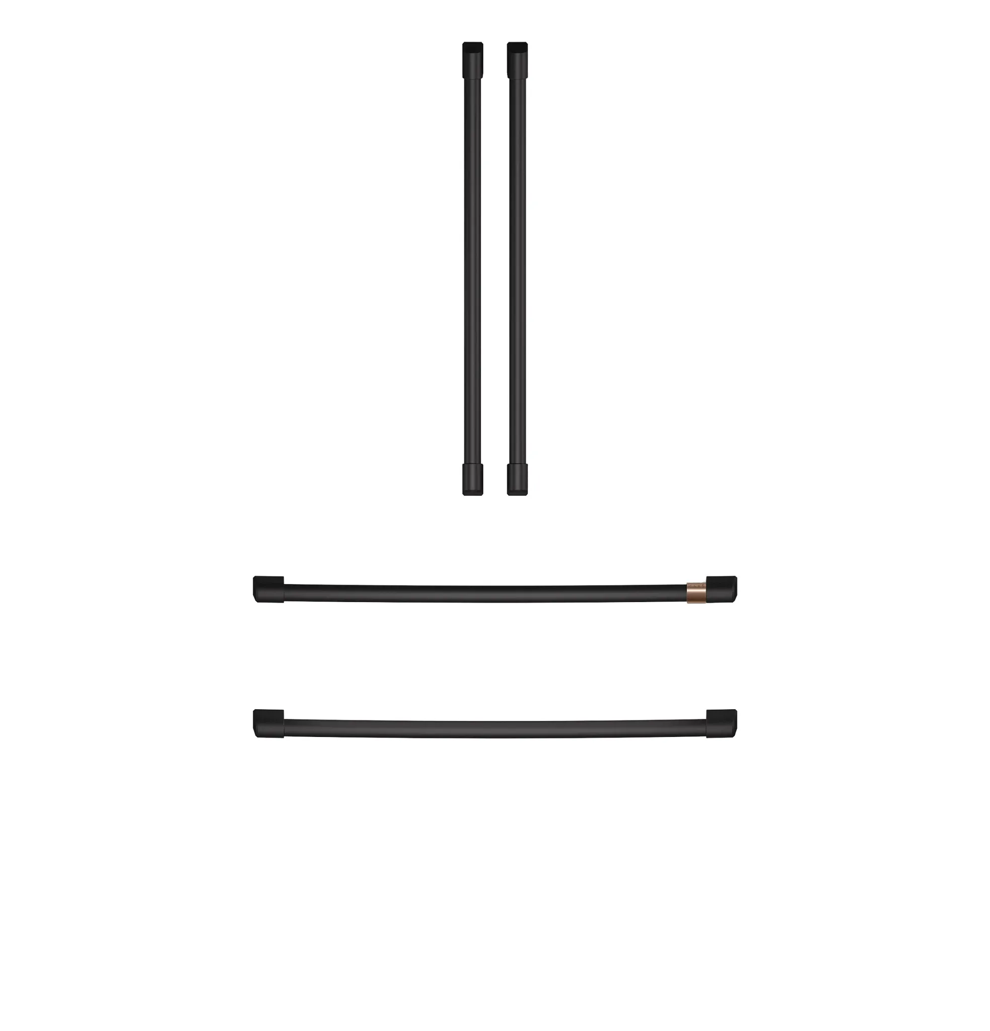 Cafe 4 Series Flat Black Handle Kit