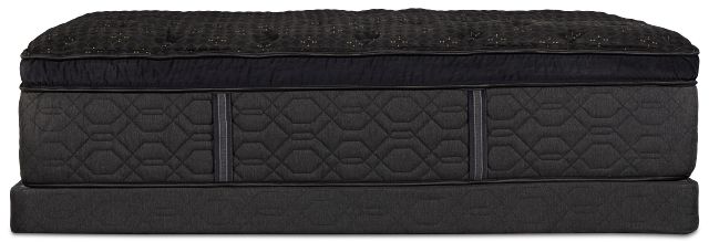 Beautyrest Black Series Four Summit Plush Low-profile Mattress Set