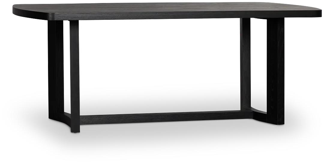 Modesto Black Rectangular Table