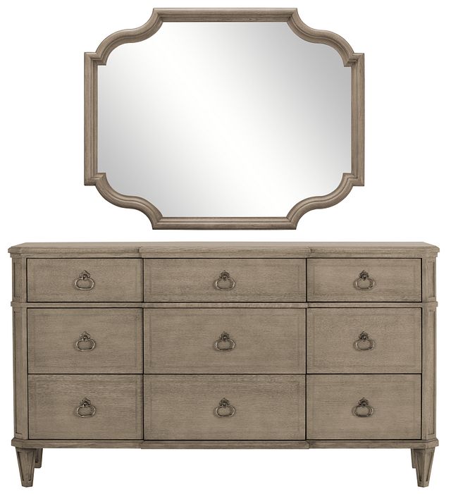 Marquesa Gray Wood Dresser & Mirror (0)