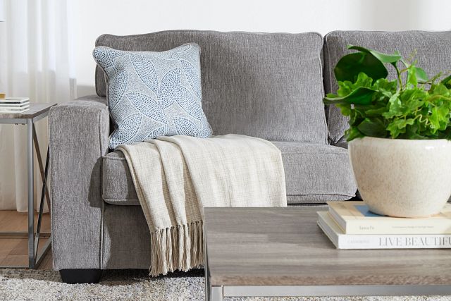 Altari Light Gray Micro Sofa