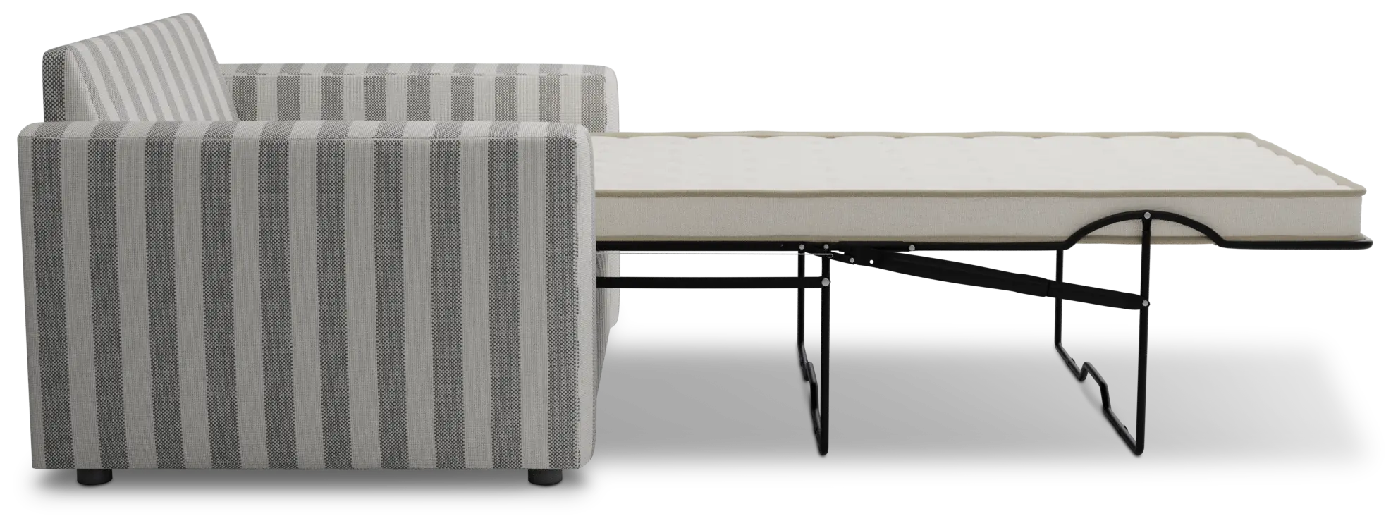 Siesta Sea Lane Dark Gray Fabric Innerspring Sleeper Siesta Sea Lane Dark Gray Fabric Innerspring Sleeper