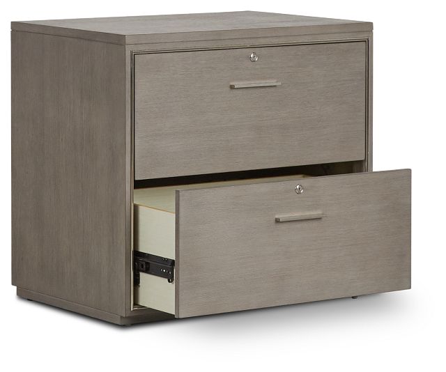 Highline Gray Large File Cabinet