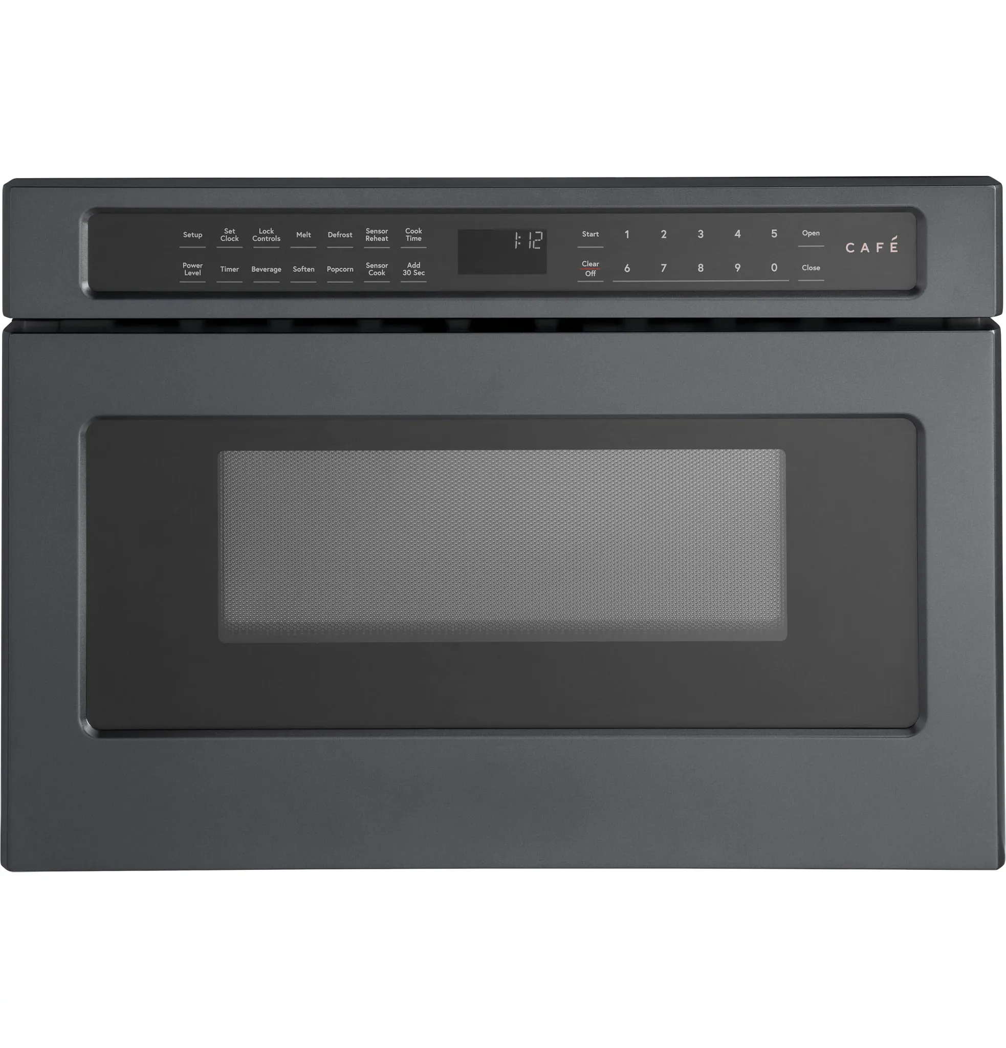 Cafe 112 Series Black Built-in Microwave