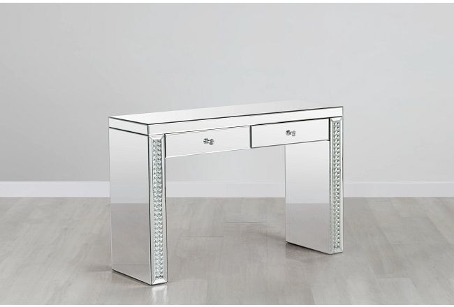 Kinsey2 Mirrored Desk