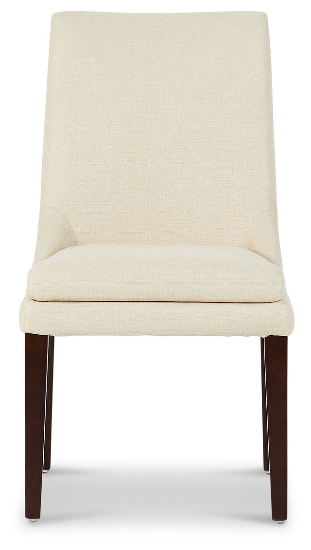 Gaby Light Beige Upholstered Side Chair (3)