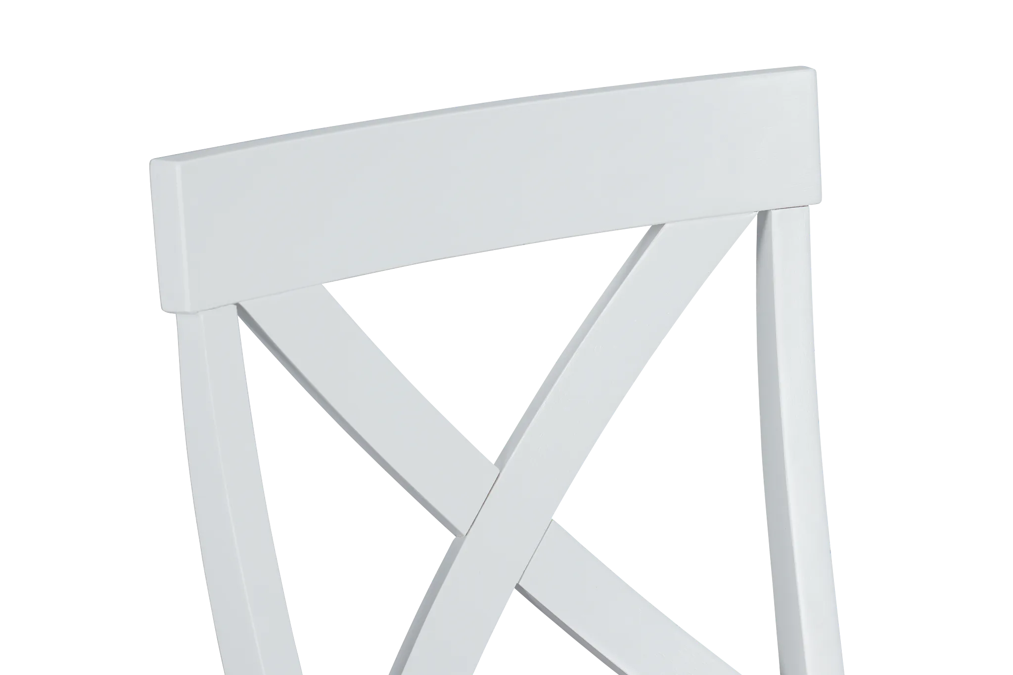 Marina2 White Wood Upholstered Side Chair
