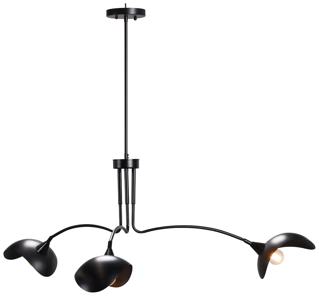 Praxton Black Pendant Praxton Black Pendant