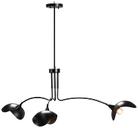 Praxton Black Pendant